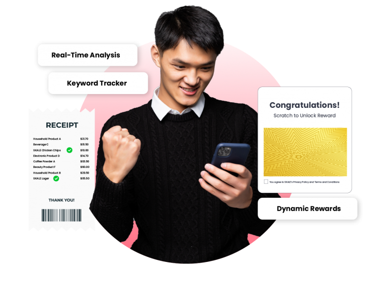 receipt scanning and smart rewards