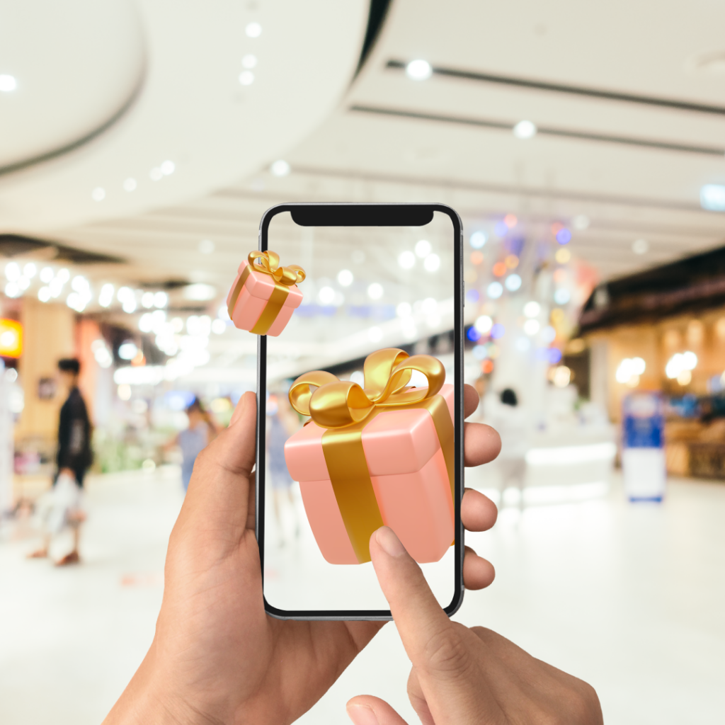 mall trends: augmented reality with rewards