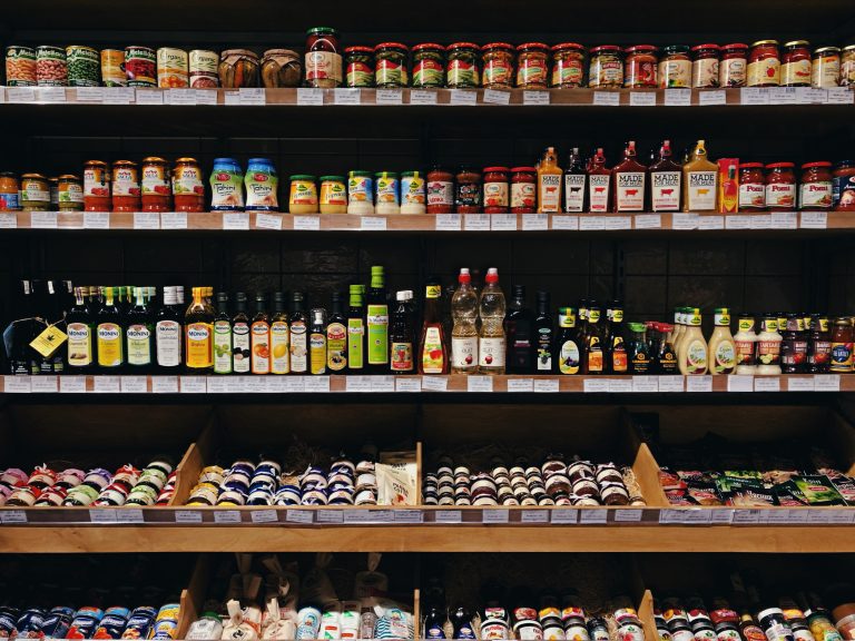 an aisle of a data-driven FMCG brands